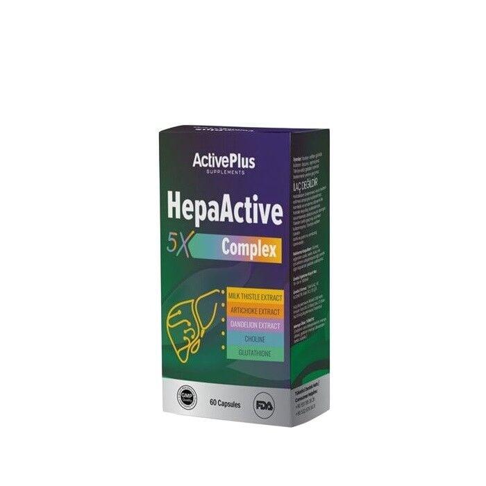 Active Plus Hepaactive5X Complex 60 Kapsül