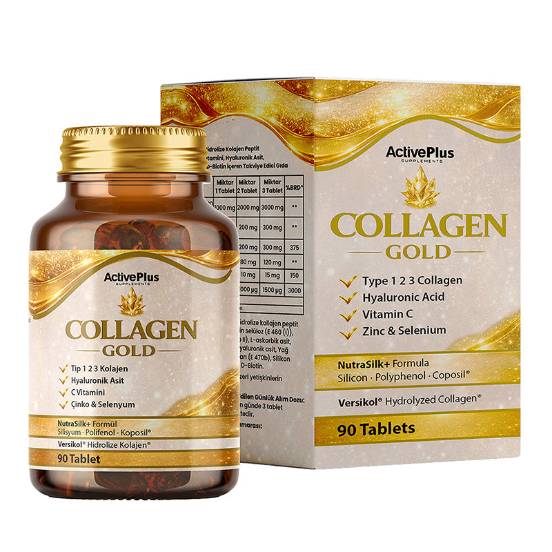 ActivePlus Gold Beauty Collagen Complex 90 Tablets