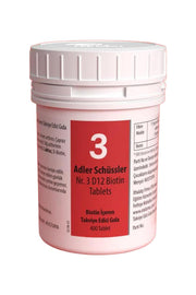 Adler Schüssler Tuzları No: 3 - D6 Biotin 400 Tablet