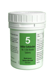 Adler Schüssler Tuzları No: 5 D6 Biotin 400 Tablet