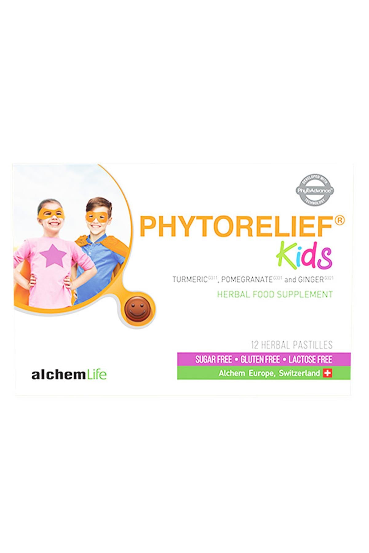 Alchemlife Phytorelief Kids Takviye Edici Gıda 12 Pastil
