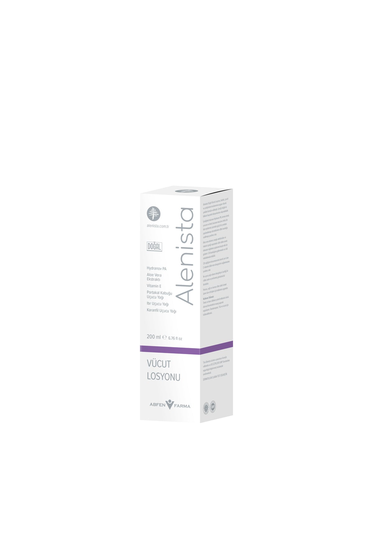 Alenista Dogal Vucut Losy. 200 ml