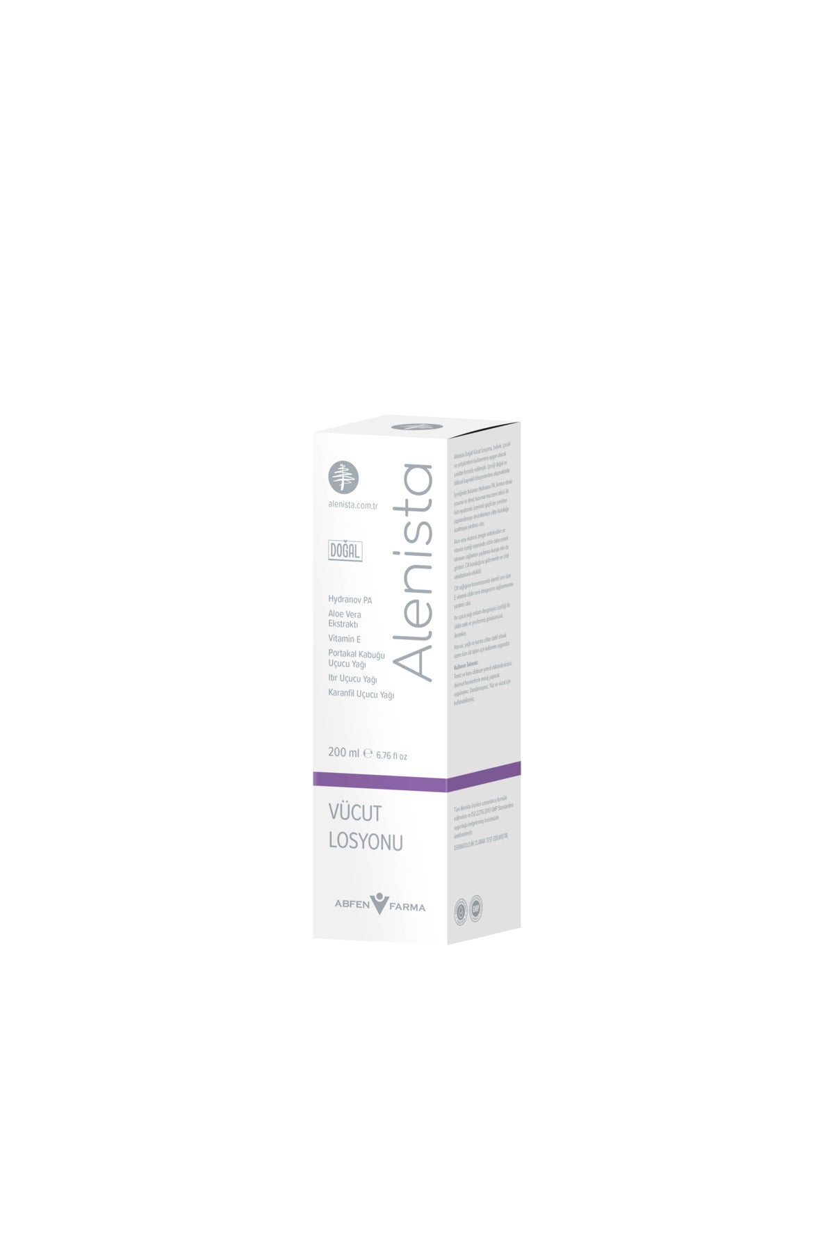 Alenista Dogal Vucut Losy. 200 ml