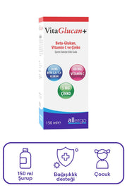 Allergo VitaGlucan Beta Glucan Vitamin Şurup 150 ml