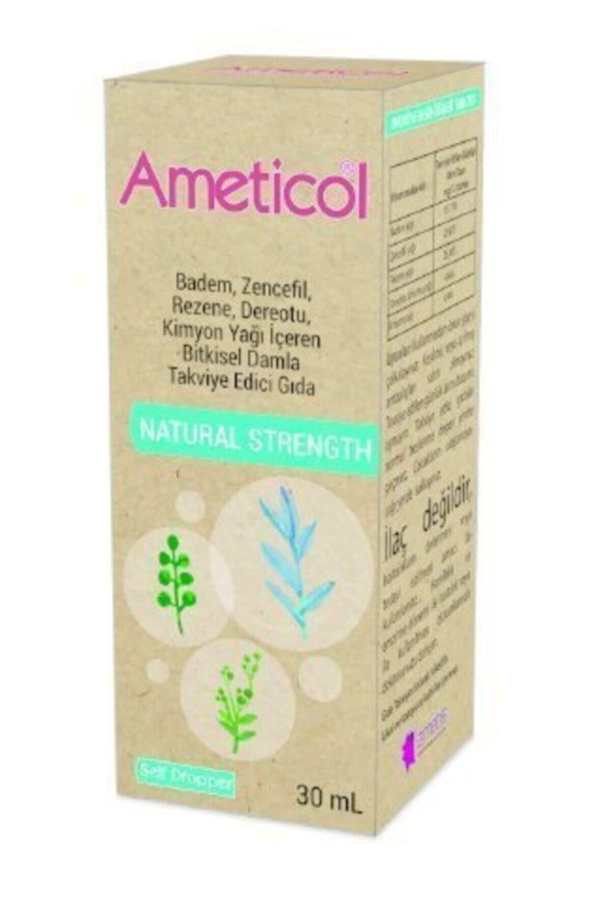Ametis İlaç Ameticol Natural Strength Damla 30ml