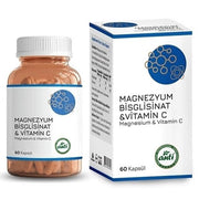 Anti Magnezyum Bisglisinat Vitamin C 60 Kapsül