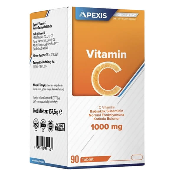 Apexis C 1000 mg 90 Tablet