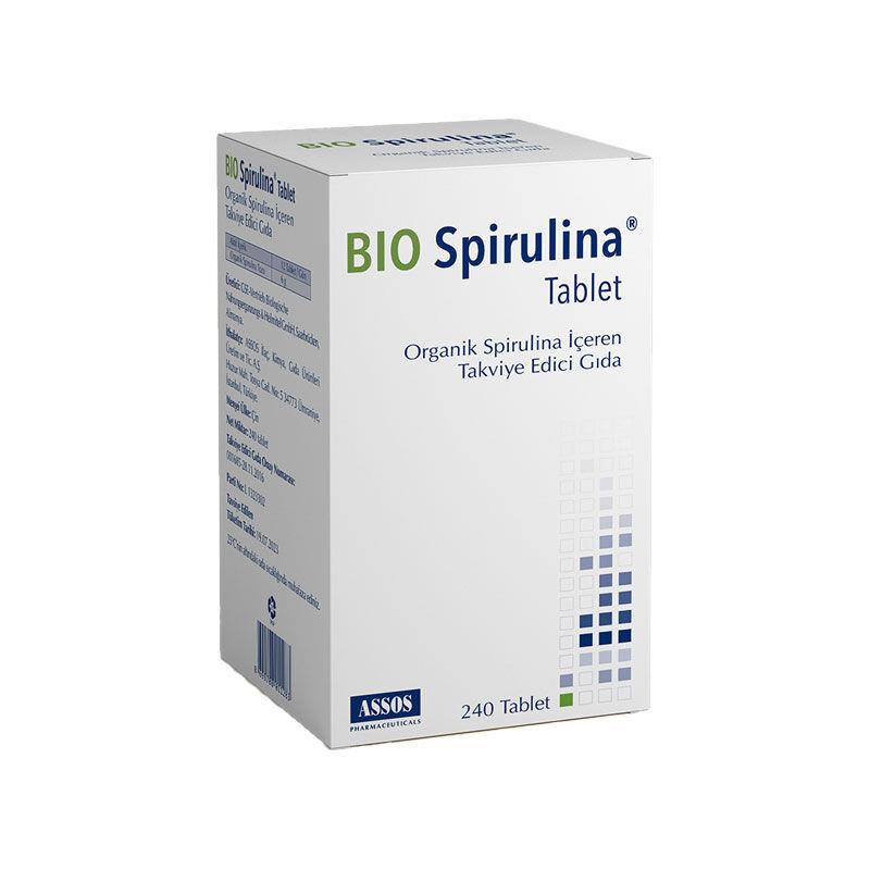 Assos Bio Spirulina Takviyesi 240 Tablet