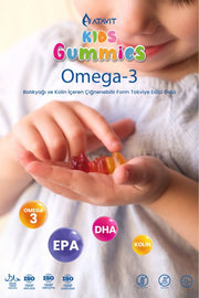 Atavit Kids Omega-3 60 Gummies