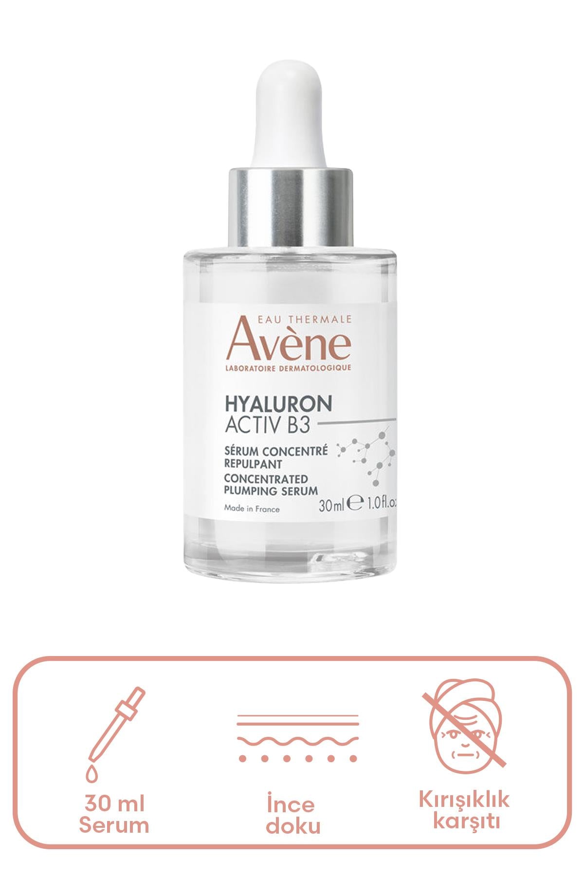 Avene Hyaluron Activ B3 Dolgunlaştırıcı Konsantre Serum 30 ml