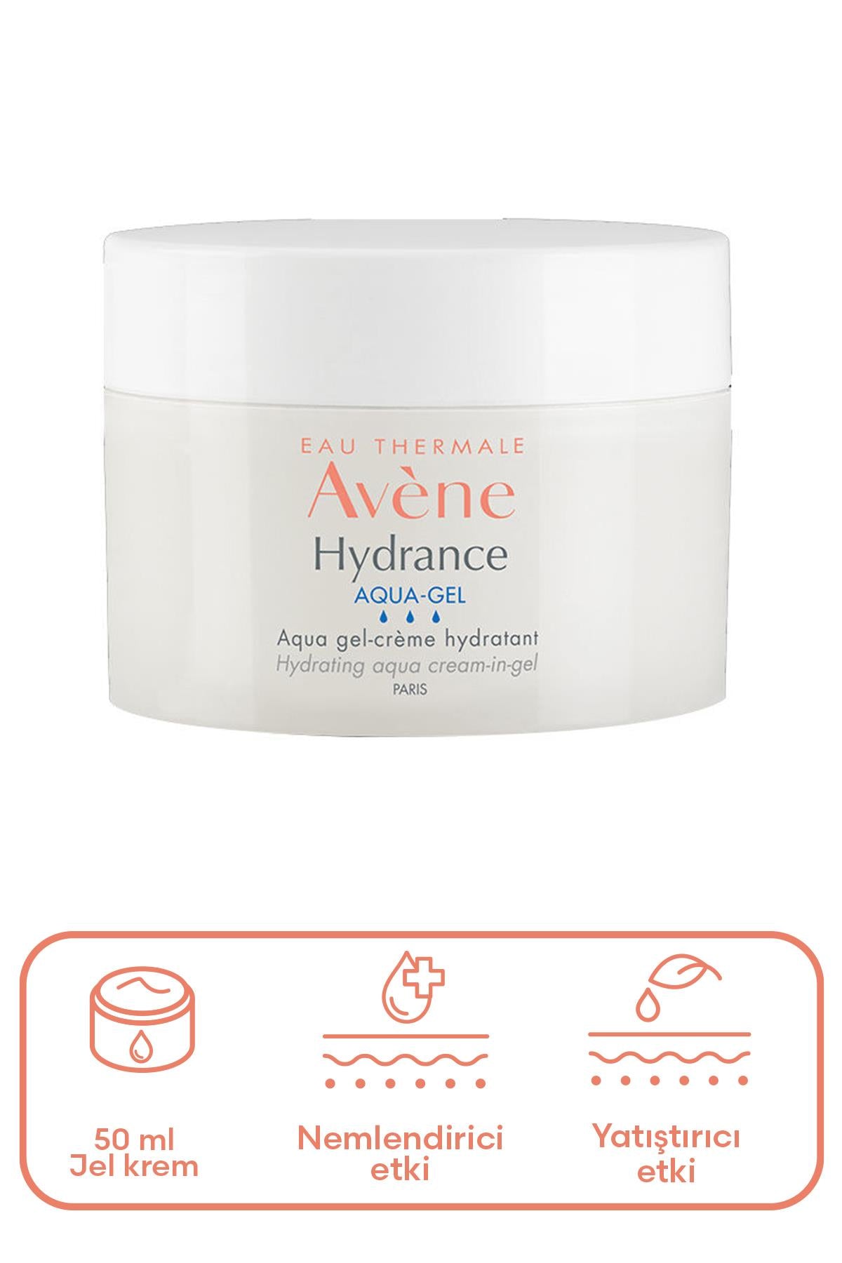 Avene Hydrance Aqua Gel Nemlendirici Krem 50 ml