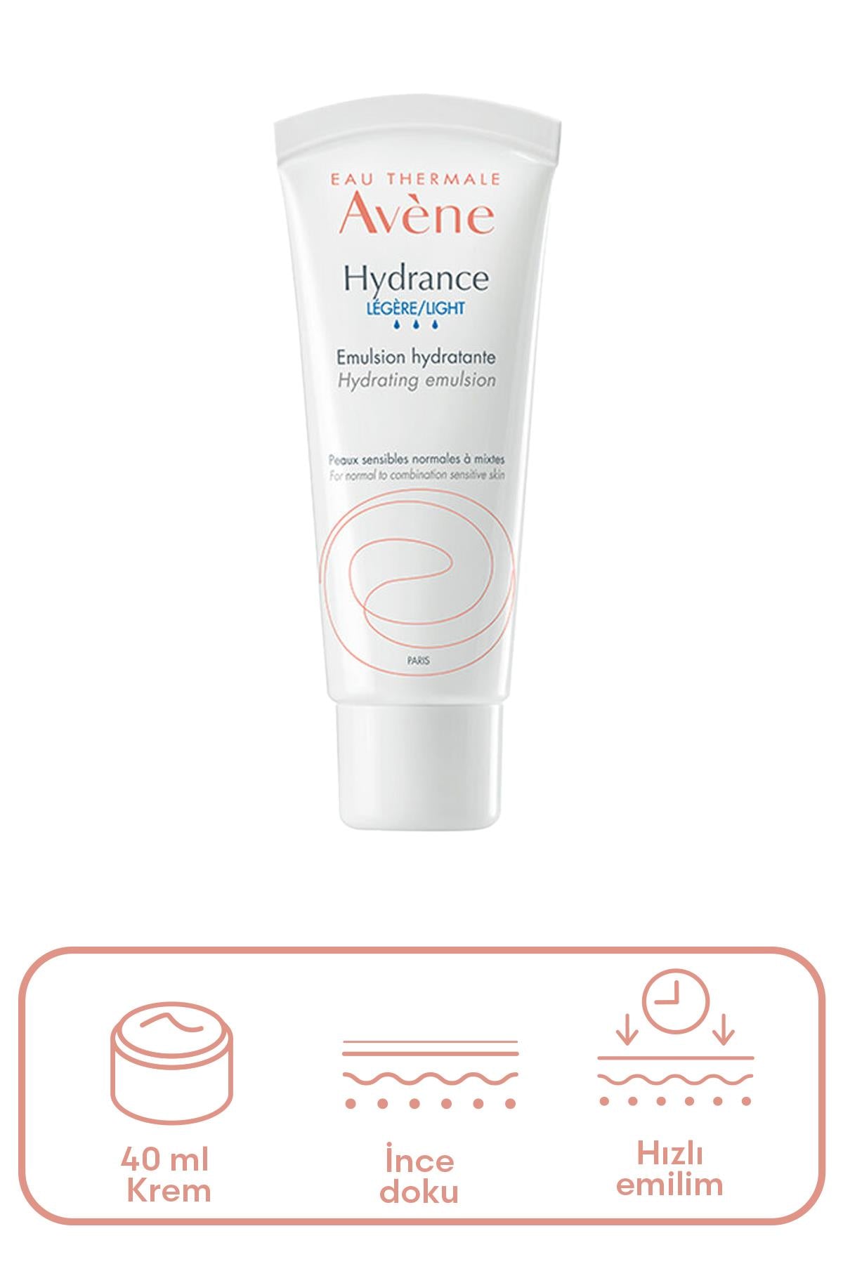 Avene Hydrance Light Nemlendirici Emülsiyon 40 ml