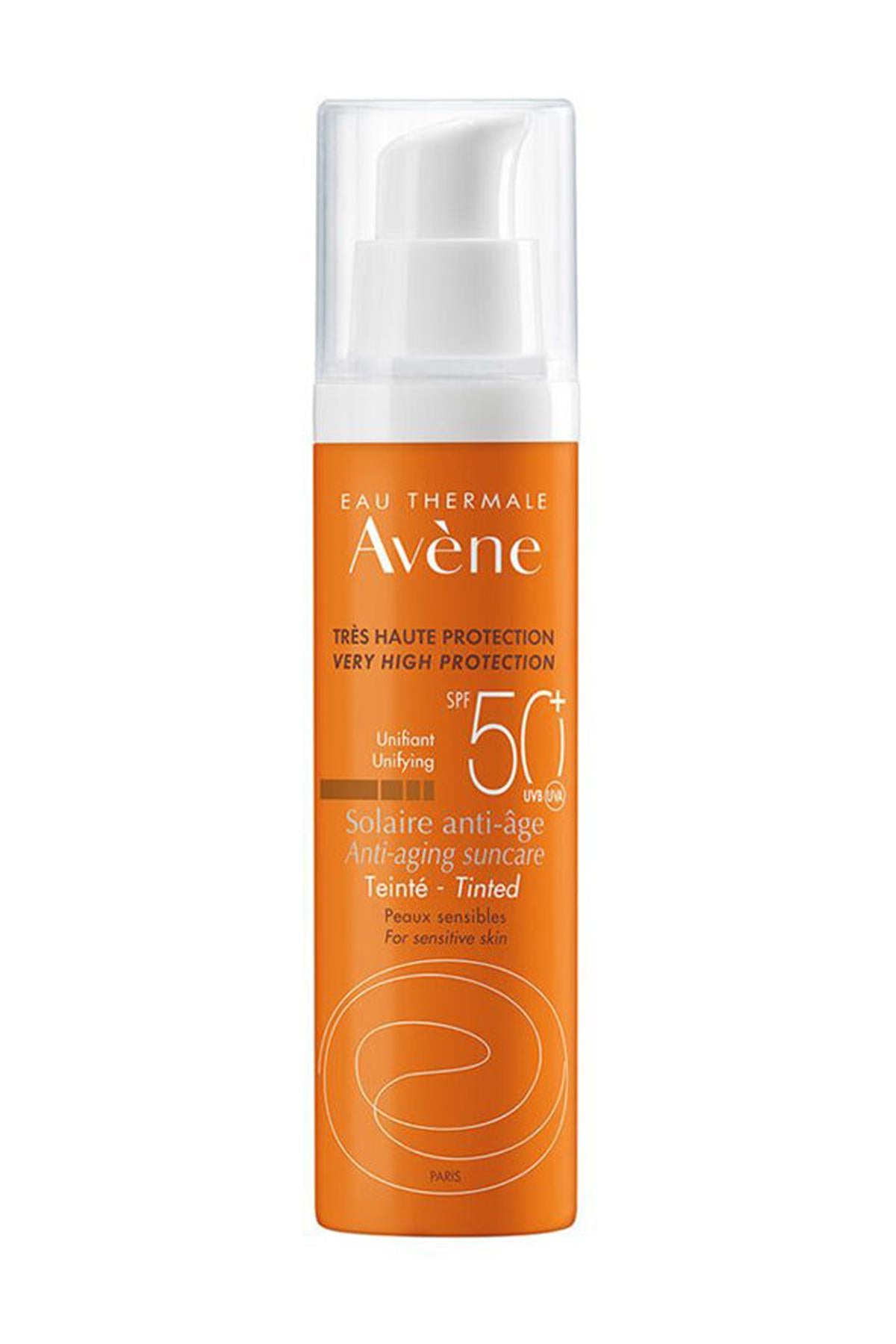 Avene Solaire Anti-age SPF50+ Yaşlanma Karşıtı Renkli Güneş Koruyucu 50 ml