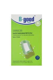 B Good Hazır Pansuman Örtüsü 5 cm x 7.5 cm 10 Adet