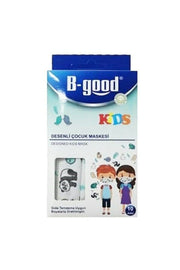 B Good Kids Desenli Çocuk Maskesi 10 luk