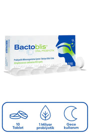 Bactoblis Probiyotik Takviyesi 10 Tablet