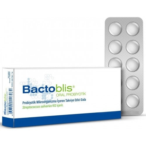 Bactoblis Takviye Edici Gıda 30 Adet Emme Tablet