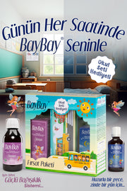 Baybay Fırsat Paketi - Night Melisa İçeren Damla 50 ml- Immun Kekik Meyan Aserola İçeren 150 ml