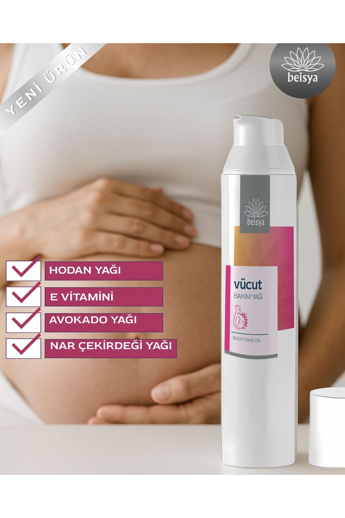 Beisya Vücut Bakım Yağı 100 ML
