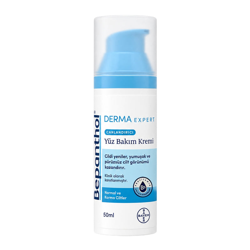 Bepanthol Derma Expert Canlandırıcı Yüz Bakım Kremi 50ml