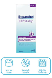 Bepanthol SensiDaily Nemlendirici Vücut Kremi 200 ml