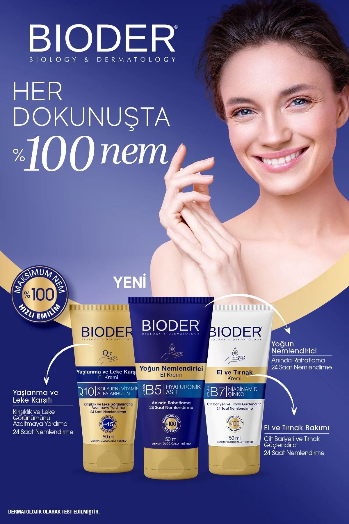 Bioder El ve Tırnak Krm 50 ml 30