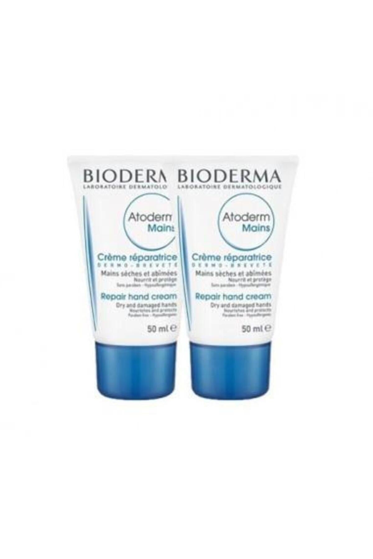 Bioderma Atoderm El ve Tırnak Bakım Kremi 2x50ml İkiz Set