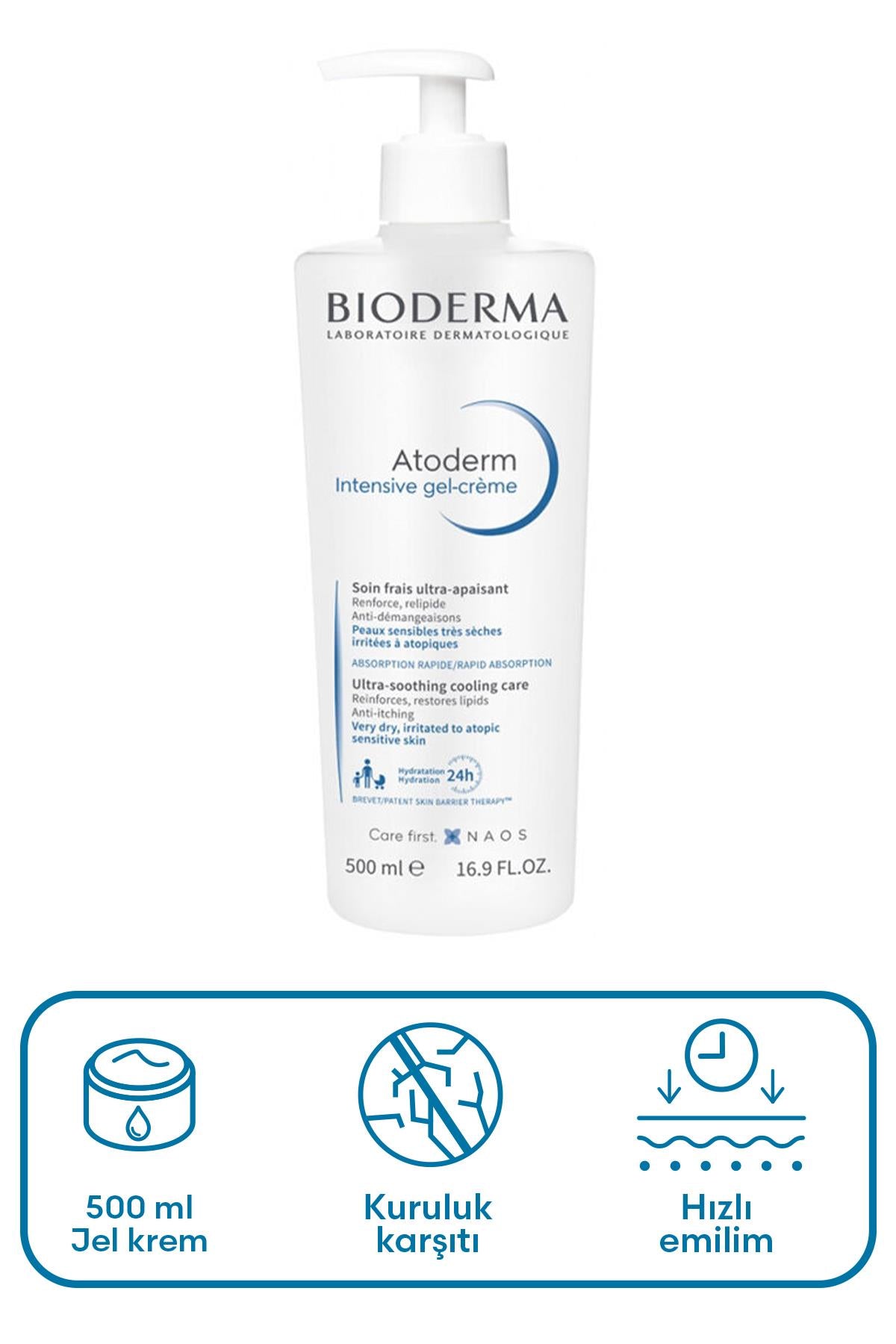Bioderma Atoderm Intensive Gel Creme 500 ml