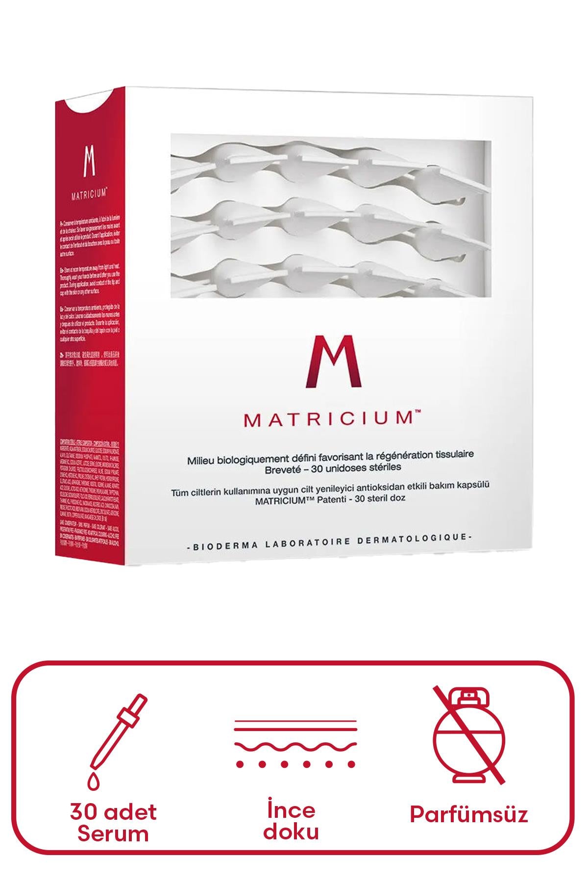 Bioderma Matricium Cilt Bakım Kapsülü 30 x 1 ml