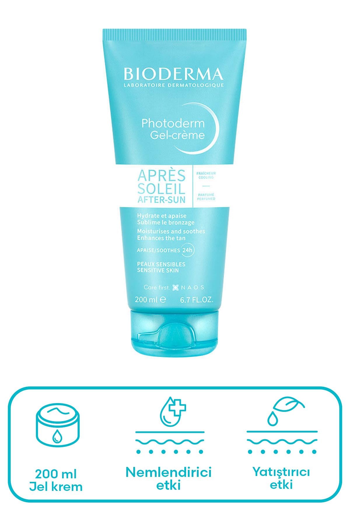 Bioderma Photoderm After Sun Jel Krem 200 ml