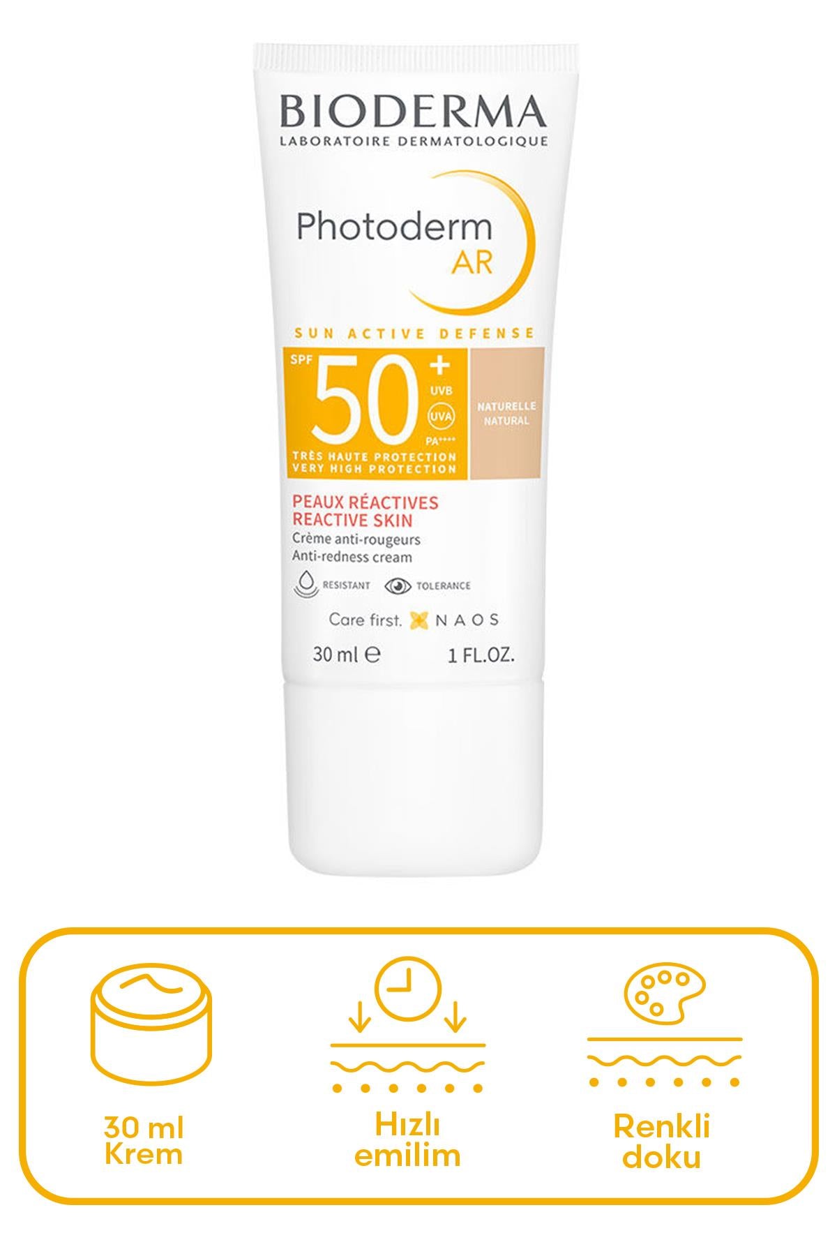 Bioderma Photoderm AR SPF50+ 30 ml - Renkli