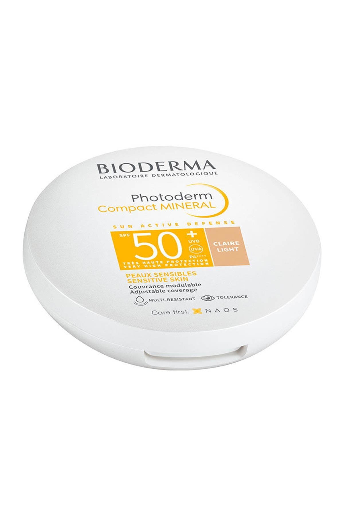 Bioderma Photoderm Compact Mineral SPF50 Renkli Light 10 gr