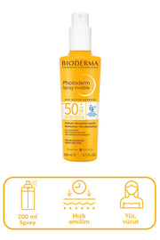 Bioderma Photoderm SPF50+ Güneş Koruyucu Sprey 200 ml