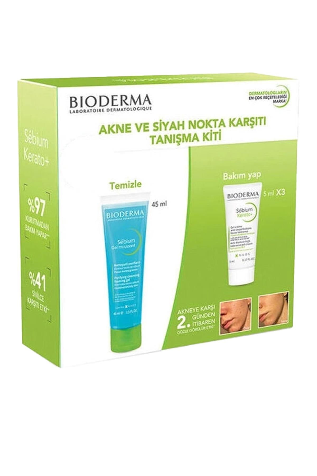 Bioderma Sebium Düzensiz Ciltler ve Siyah Nokta Karşıtı Tanışma Kiti