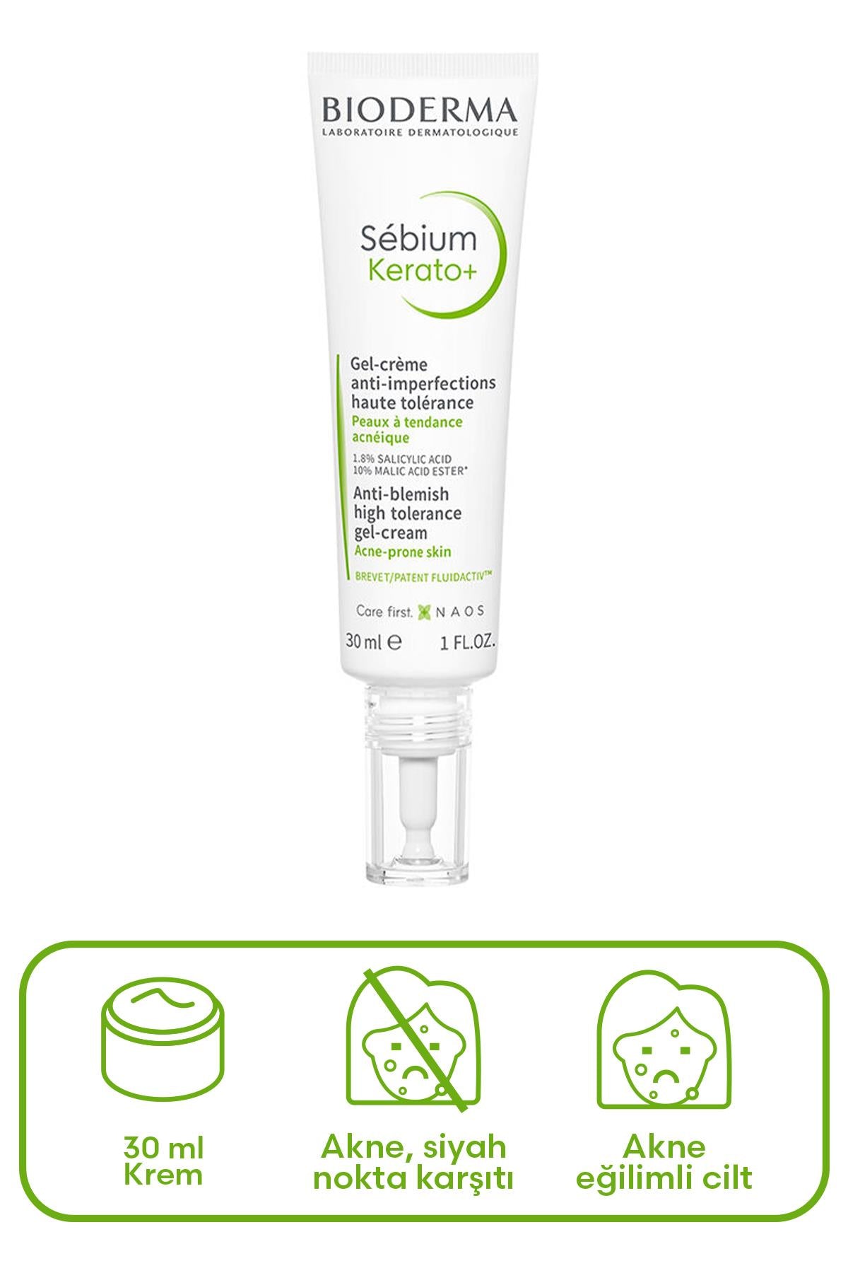 Bioderma Sebium Kerato Nemlendirici Jel Krem 30 ml