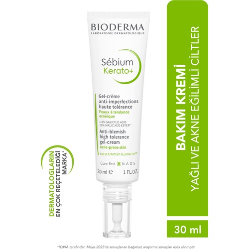 Bioderma Sebium Kerato Nemlendirici Jel Krem 30 ml