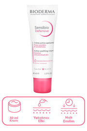 Bioderma Sensibio Defensive Active Soothing Cream 40 ml