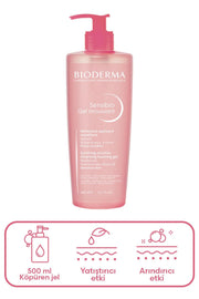 Bioderma Sensibio Foaming Cilt Temizleme Jeli 500 ml