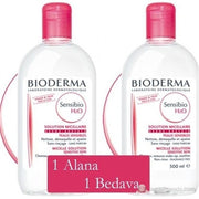 Bioderma Sensibio H2O Hassas Ciltler İçin Temizleme Suyu İkili Set 500 ml + 500 ml