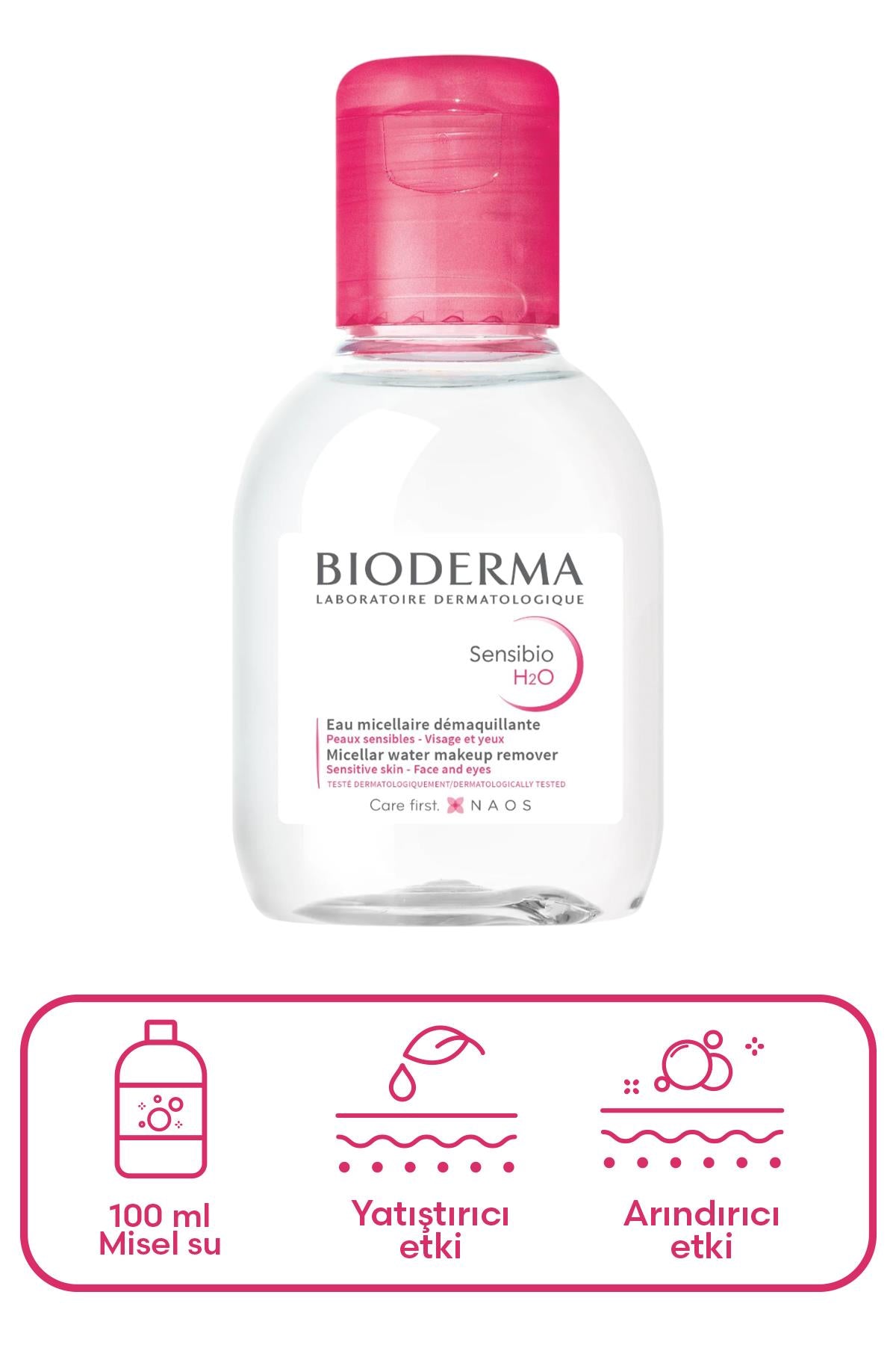 Bioderma Sensibio H2O Yüz ve Makyaj Temizleme Suyu 100 ml