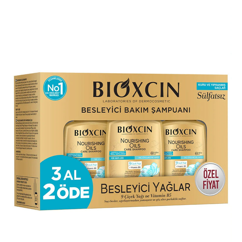 Bioxcin Besleyici Yağlar Şampuan 3 al 2 öde
