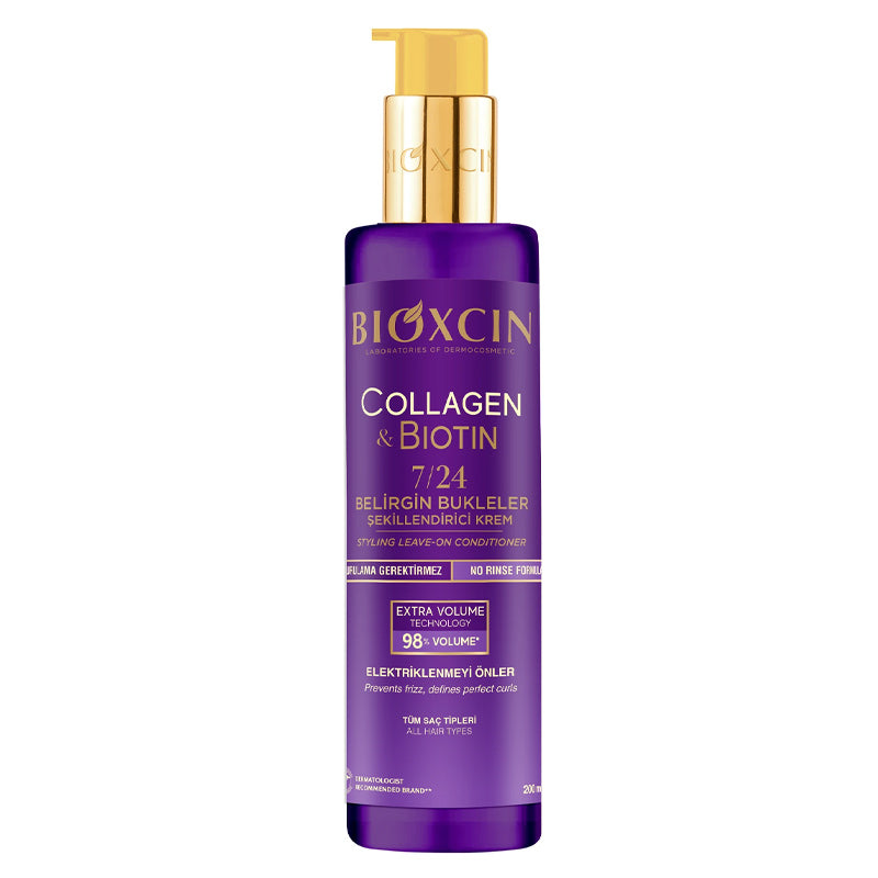 Bioxcin Collagen Biotin 7/24 Saç Şekillendirici Kremi 200ml