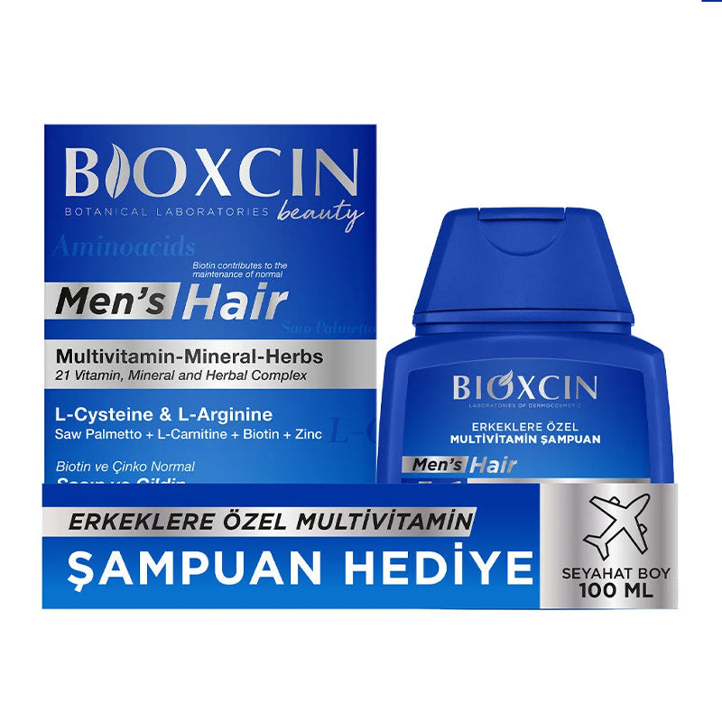 Bioxcin Erkeklere Özel Multivitamin SET - Şampuan HEDİYE