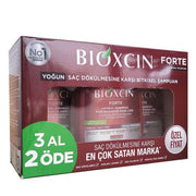 Bioxcin Forte Saç Dökülmesine Karşı 3 Al 2 Öde Bakım Şampuanı 3x300 ml
