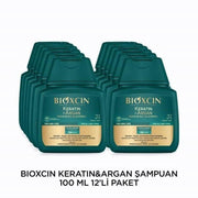 Bioxcin Keratin Argan Şampuan 100 ml - 12 Adet