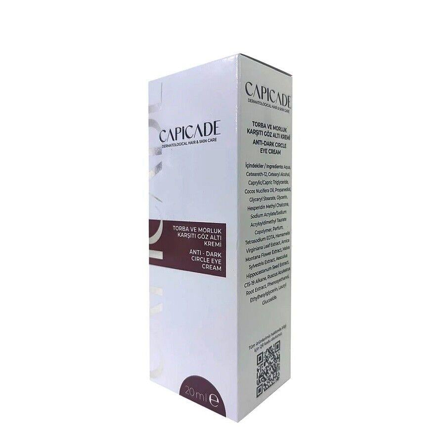 Capicade Torba ve Morluk Karşıtı Göz Altı Kremi 20ml