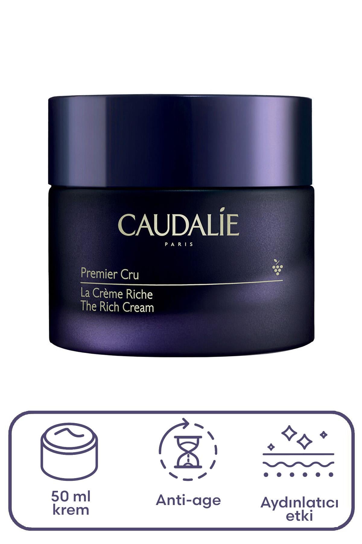 Caudalie Premier Cru Gündüz Bakım Kremi 50 ml - Kuru Ciltler