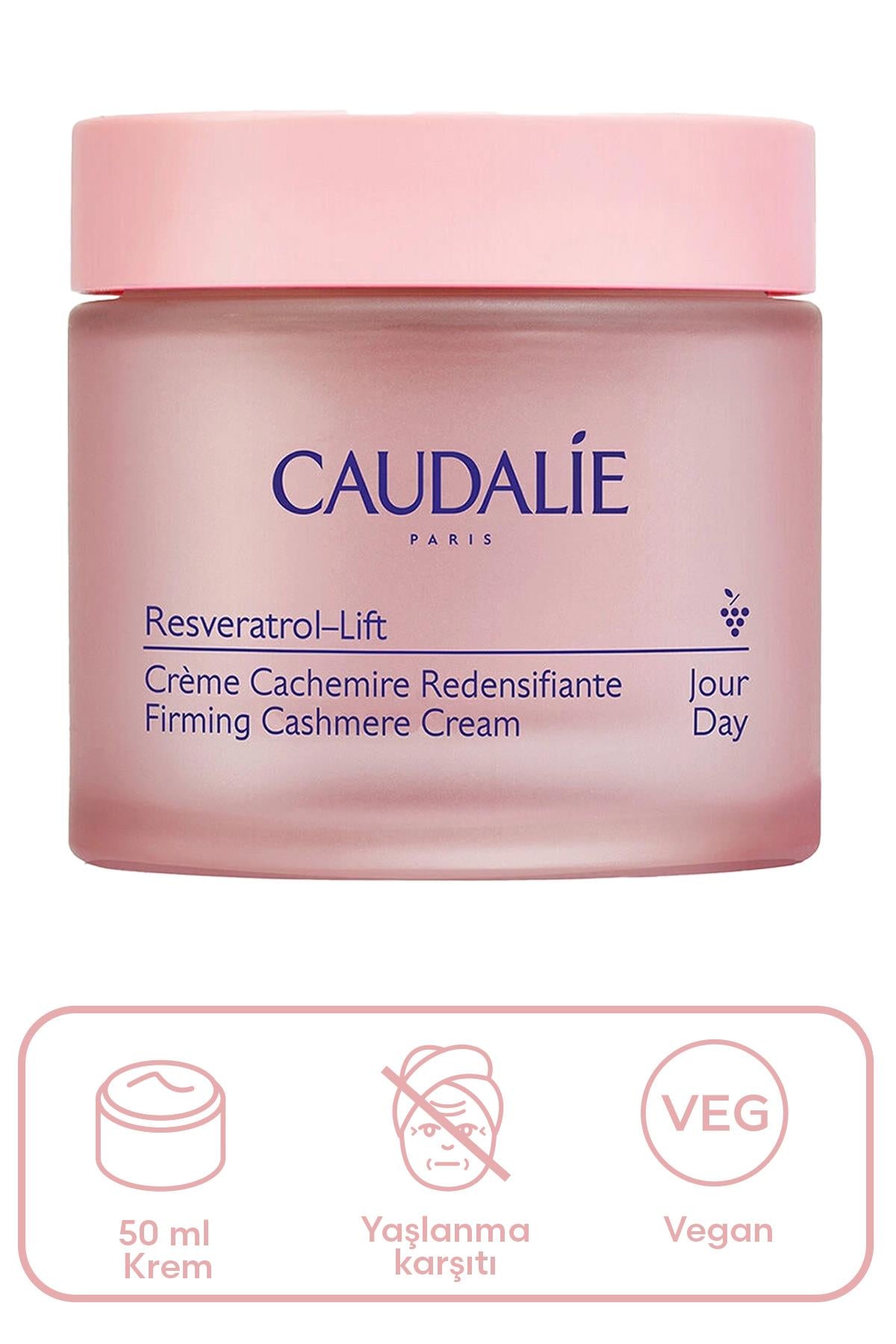 Caudalie Resveratrol Lift Sıkılaştırıcı Kaşmir Krem 50 ml