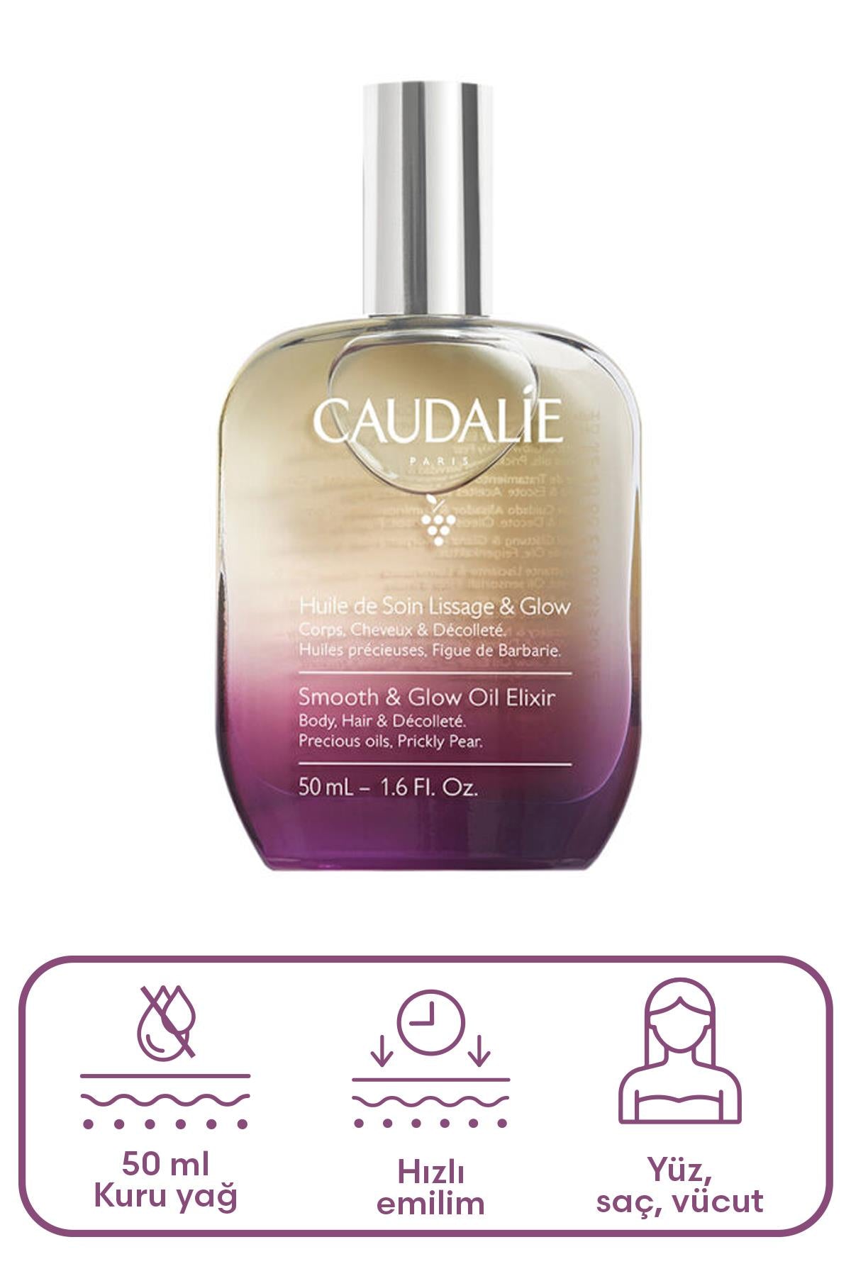 Caudalie Smooth and Glow Fig Oil Elixir 50 ml