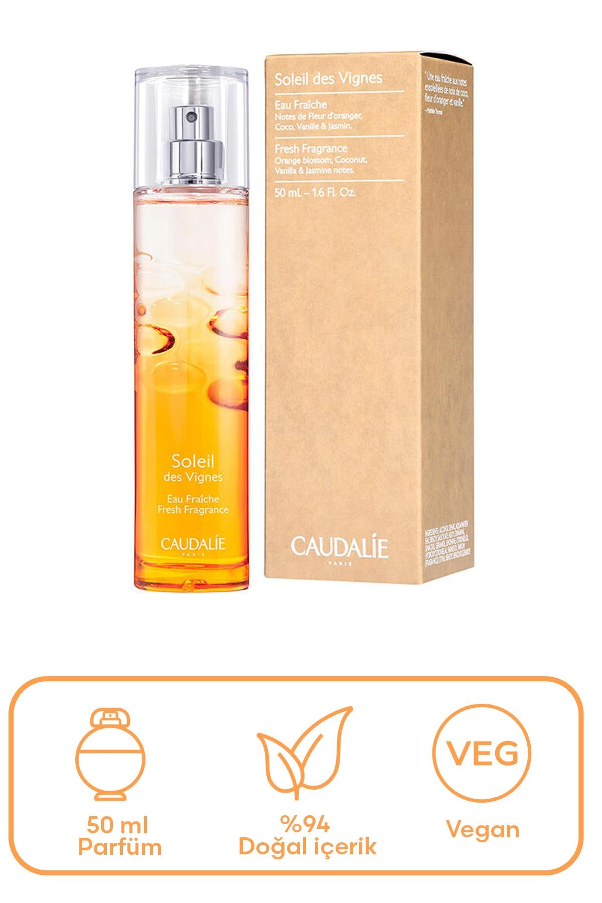 Caudalie Soleil Des Vignes Parfüm 50 ml